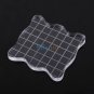 1pc Handmade Square Transparent Scrapbook Clear Stamp Pad DIY Tool Acrylic Block