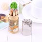 New 12 Watercolour Pencils Case Drawing Coloring Set Artists Sketching+Sharpener