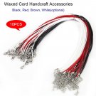 Waxed Wax Cotton Cord Jewellery Bracelet Necklace Making String 1.5mm DIY Craft