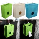3 Colors Hanging Storage Organizer Bags For Garbage Bag Roll Paper Socks Kitchen