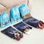 5pcs L+5pcs M Non-woven Shoe Bag Travel Pouch Storage Tote Drawstring Organizer