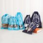 5pcs L+5pcs M Non-woven Shoe Bag Travel Pouch Storage Tote Drawstring Organizer