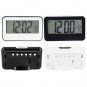6" LCD Display Digital Alarm Clock Thermometer w/Sound Control Backlight Bedroom