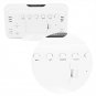 6" LCD Display Digital Alarm Clock Thermometer w/Sound Control Backlight Bedroom