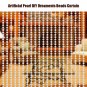 Adjustable Pearl Roll DIY Ornament Beads Curtain Wedding Garland Party Decor
