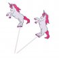 24X Unicorn Cartoon Cake Cupcake Chocolate Topper Decoration For Birthday Party