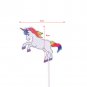 24X Unicorn Cartoon Cake Cupcake Chocolate Topper Decoration For Birthday Party