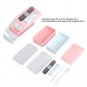 900mL 2 Layers Plastic Food Kids Lunch Box Food Storage Container w/Spoon