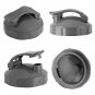 PP Blender Juicer Bottle Seal Flip Top Lid for 600W 900W NutriBullet Mug