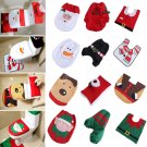 3x/Set Christmas Toilet Warm Pad Water Tank Lid Cover Set Bathroom Decoration
