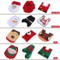 3x/Set Christmas Toilet Warm Pad Water Tank Lid Cover Set Bathroom Decoration