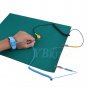 ESD Anti Static Wrist Strap Ground Wire Blanket Mat For Phone Repair 11.8"x15.7"