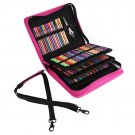 180 Slot Oxford Colored Pen Pencil Case Holder Large Capacity Carrying Organizer