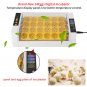 24 Eggs Incubator Temperature Control Digital Automatic Chicken Chick Hatcher US