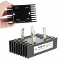 QL-100A 1600V Single Phase Diode Bridge Rectifier 100 Amp Black 98x58x55mm