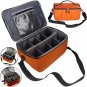 DSLR SLR Partition Flexible Folding Padded Camera Lens Insert Bag Dividers Case