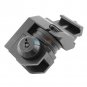 1pc Black Front and Rear 45 Degree Offset Adjustable Tactics Iron Sight Set Kit