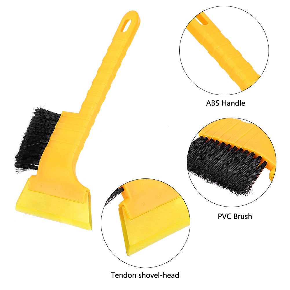Car Vehicle Windshield Ice Scraper Snow Brush Shovel Removal Cleaning For Winter