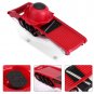 Kitchen Mandoline Slicer Manual Vegetable Cutter 5 Blades Potato Carrot Grater