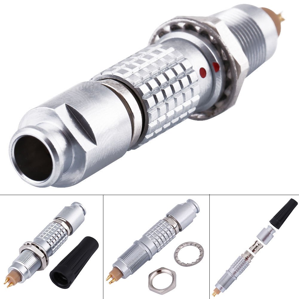 2/4Pin Push Pull Circular Aviation Connector Compatible 0B/1B FGG EGG Serie Hot