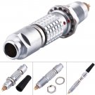 2/4Pin Push Pull Circular Aviation Connector Compatible 0B/1B FGG EGG Serie Hot
