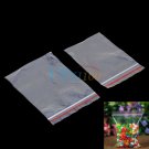 100 Jewelry Zip Lock Bags Zipper Clear Poly Reclosable PE Plastic Small6x9 10x7