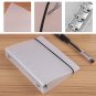 A5 A6 A7 Translucent Notebook Diary 6 Holes Loose Leaf Spiral Binder PP Cover em