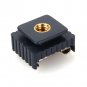 Flash Hot Shoe Mount Adapter To 1/4"Screw Thread For Canon Speedlite Light Stand