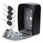 Safe Security 4 Digit Wall Mount Holder Password Hook Storage Key Lock Box Case