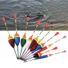 10pcs Carp Fishing Floats Set Buoy Bobber Stick For Fishing Tackle Vertical New