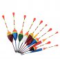 10pcs Carp Fishing Floats Set Buoy Bobber Stick For Fishing Tackle Vertical New