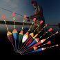 10pcs Carp Fishing Floats Set Buoy Bobber Stick For Fishing Tackle Vertical New