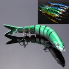 Multi Jointed 8 section Fishing Lures Swimbait Sinking Bass CrankbaitsTackle