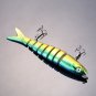 Multi Jointed 8 section Fishing Lures Swimbait Sinking Bass CrankbaitsTackle