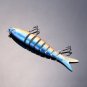 Multi Jointed 8 section Fishing Lures Swimbait Sinking Bass CrankbaitsTackle
