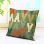Vintage Linen Cotton Simple Throw Pillow Cover Waist Cushion Case Sofa Bed Decor