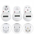 IP20 Digital Electronic Plug-in Type Hours Timer Switch Socket Outlet Controller