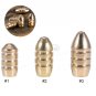 10pcs Fish Sinkers Copper Rig Fishing Bullet Weights 5g 7g 10g Freshwater Sinker
