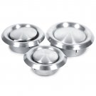 In 3 Sizes Stainless Steel Air Vent Duct Grill Tumble Dryer Cooker Extractor Fan