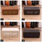 Home Digital Backlight LED Display Table Alarm Clock Snooze Thermometer Calendar