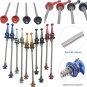 1 Pair Titanium Bicycle Bike Wheel Hub Quick Release QR Front Rear Axle Skewer