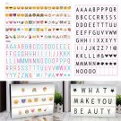 A4 Cinematic Light Up Sign Box Cinema LED Letter Lamp Home Party Decor Wedding
