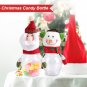 Christmas Candy Bottle Storage Case Gift Box Santa Snowman Container Decoration