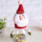 Christmas Candy Bottle Storage Case Gift Box Santa Snowman Container Decoration