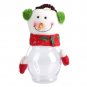 Christmas Candy Bottle Storage Case Gift Box Santa Snowman Container Decoration