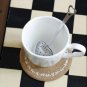 1-50X Stainless Steel Filter Tea Infuser Heart Shape Spoon Strainer Ball Novelty