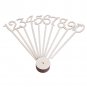 1-20 Wooden Table Numbers Stick Set w/ Holder Base For Wedding Birthday Decor