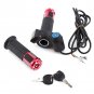 12-84V EBike Electric Scooter Throttle Grip Key Handlebar with LED Digital Meter
