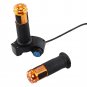 12-84V EBike Electric Scooter Throttle Grip Key Handlebar with LED Digital Meter