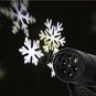 Outdoor Moving LED Laser Snowflake Christmas Light Wedding Home Garden Decor EC